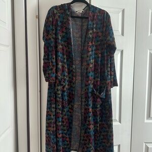LuLaRoe Colorful Geometric Cardigan